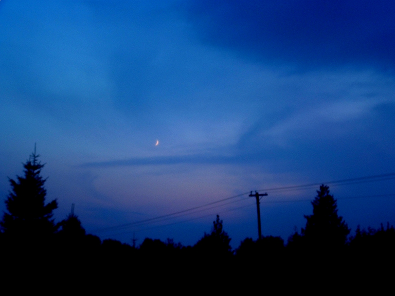 From my parent's house, the view at night