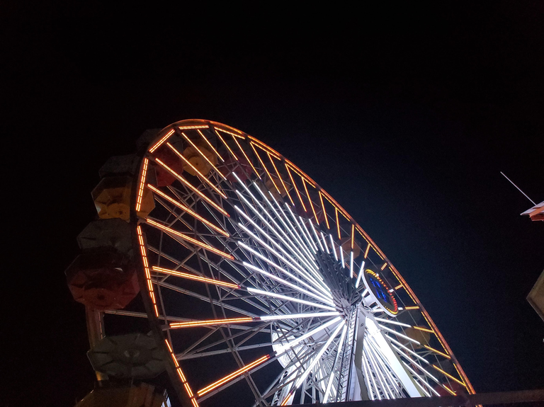 The Santa Monica pier