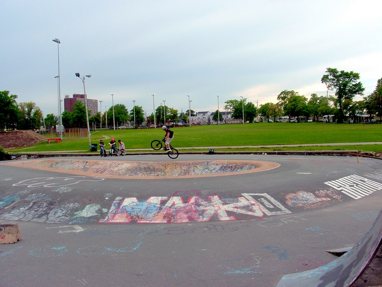 A skate park in Halifax